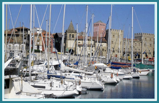 Gijón harbour
